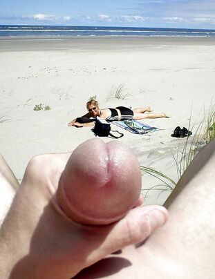 Swingers, nudists and naturists. Orgy on the beach pic