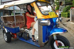 Thai first-ever timer heads from Tuk Tuk driver to a bare