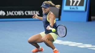 Sharapova punched as Angelique Kerber marches on in Australi
