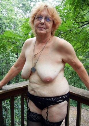 Bare matures and grandmothers with saggy fun bags