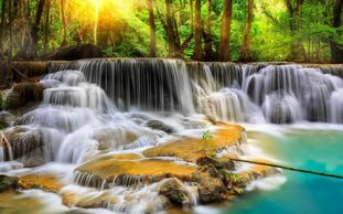 Водопад в Таиланде - обои на
