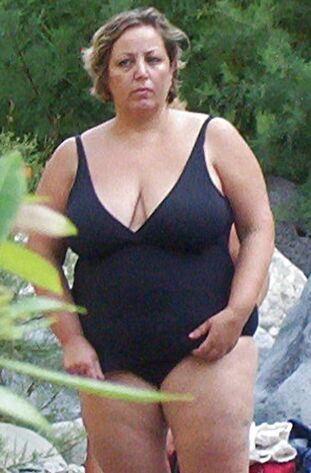 Naked and Senior MOMs-CHUBBY Chubby Plus-size SSBBW