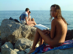 Ukrainian doll sunbathing Bare at Nude-in-russia