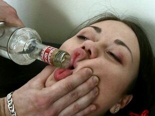 Tipsy petite nymph lets loose porking and sucking.