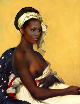 Naked images of michelle obama